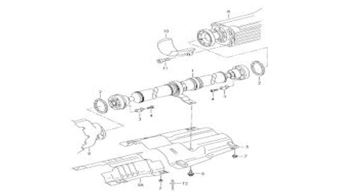 transmisión o cardan audi a6