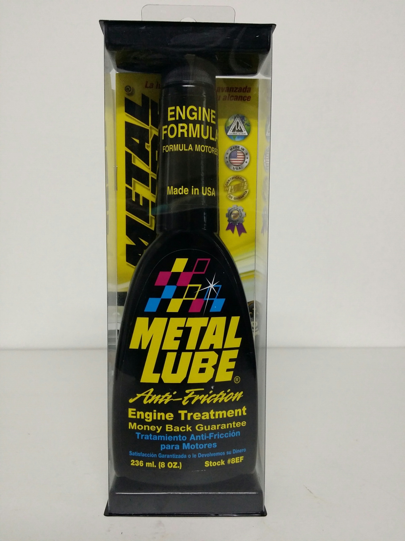 Metal Lube Traitement AntiFriction 236 ml. pour moteurs de voiture