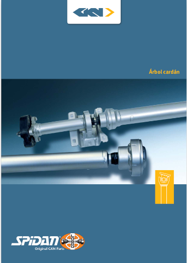 catalogo árbol cardán SPIDAN catalogo árbol cardán SPIDAN