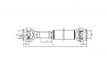 373009X502 TRANSMISION CARDAN ARBRE TRANSMISSION PROPSHAFT NISSAN CABSTAR-