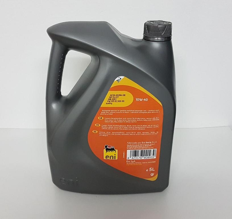 Eni iSint Professional 10w40 Motor Oil 5 Liters Online Shop