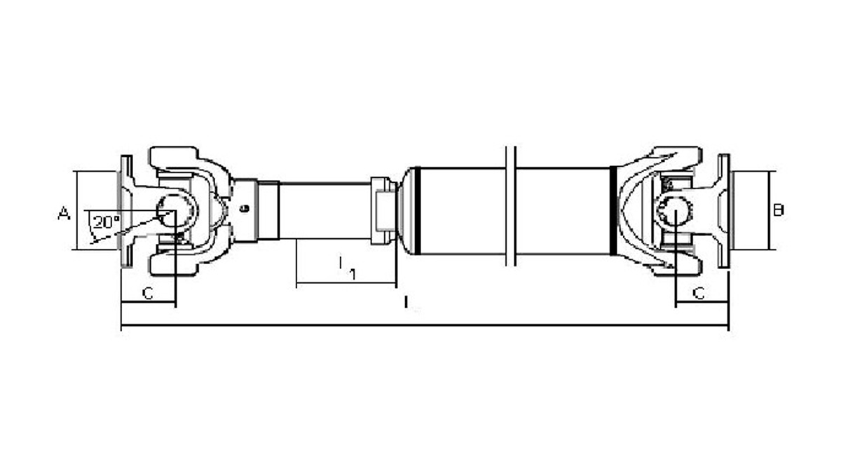 Transmisión Cardan Suzuki Jimmy 2710282A00 - 27102-82A00 