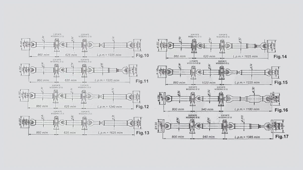 TRANSMISION, CARDAN, ARBRE DE TRANSMISSION, Ford Transit Propshaft of Three Piece.