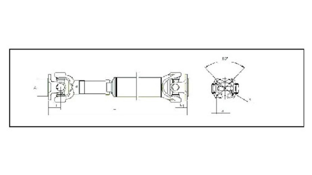 Transmisión Cardan Mitsubishi Canter