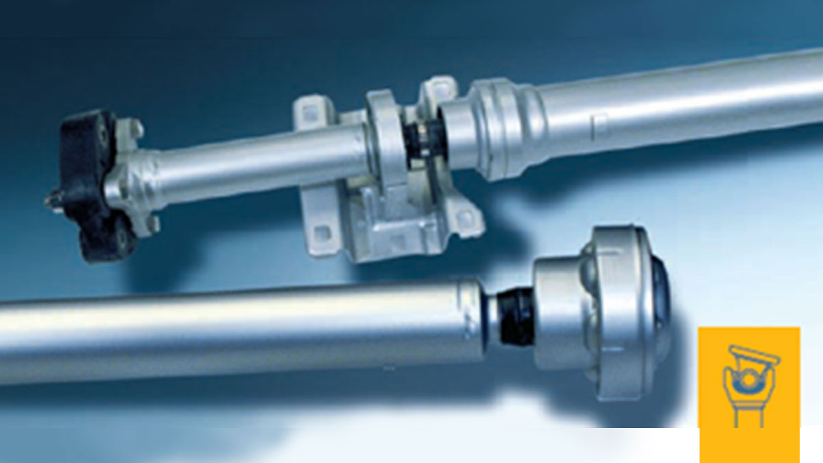 Cardan or propshaft for 4x4